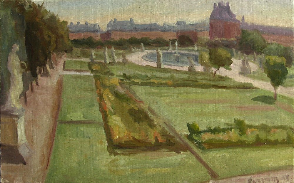 Peinture, Artiste-peintre, Tuileries