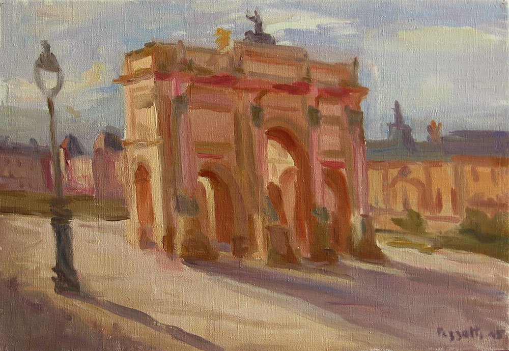 Peinture, Artiste-peintre, Arc du Carrousel