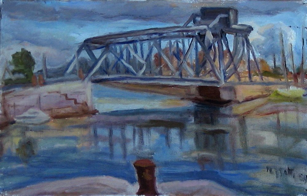 Peinture, Artiste-peintre, Sète pont mobile