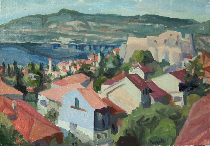 Peinture, Artiste-peintre, Herceg-Novi, la forteresse