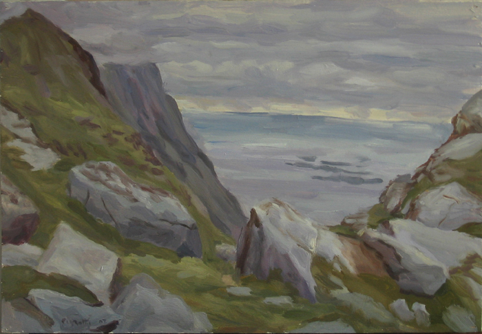 Peinture, Artiste-peintre, Ocean au nord de Westvegoye