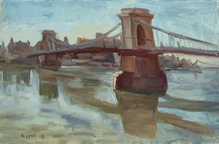 Peinture, Artiste-peintre, Pont aux chaines